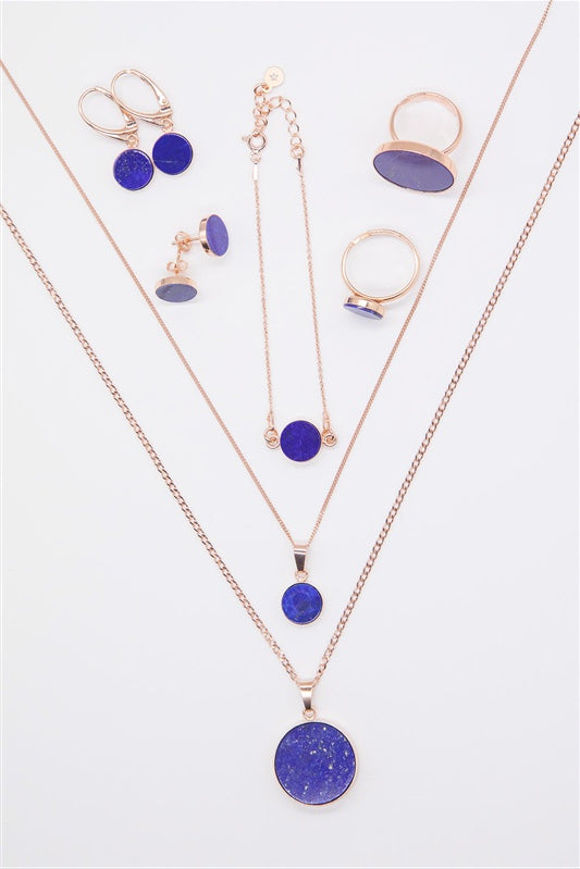 Handgefertigtes Armband aus 925 Silber 18k Rosegold plattiert mit Edelstein